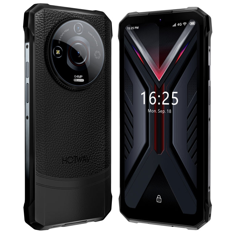 HOTWAV T7 Teléfono Resistente 6GB+256GB 6280mAh 4G Android 13