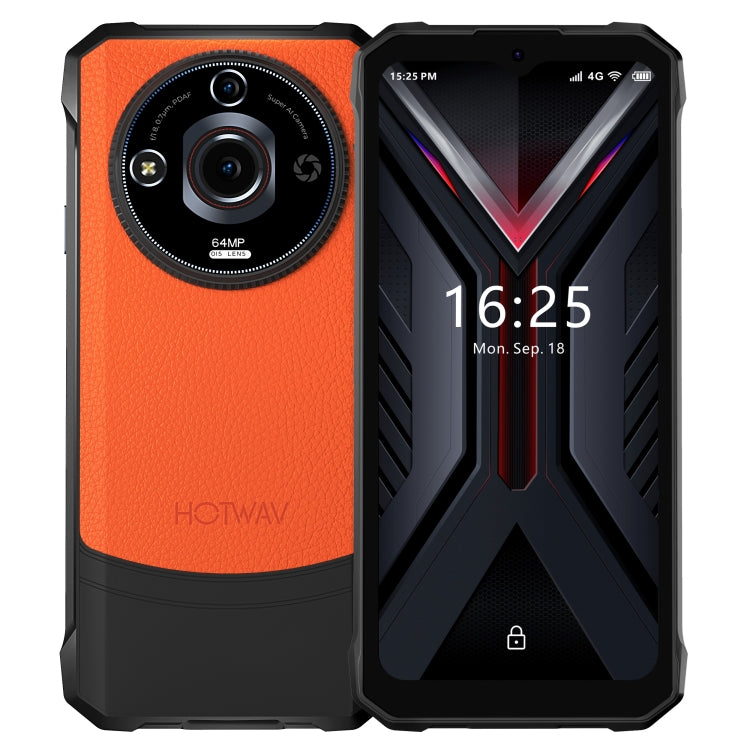 HOTWAV T7 Teléfono Resistente 6GB+256GB 6280mAh 4G Android 13