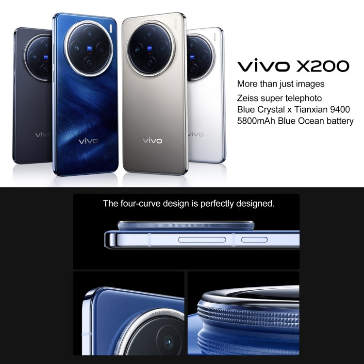 Vivo X200, 16GB+512GB, 5G, Cámara Triple 50MP, Android 15