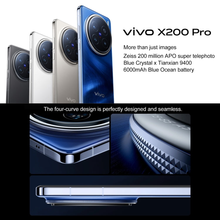 Vivo X200 Pro, 16GB + 1TB, 50MP Triple Cámara, 5G