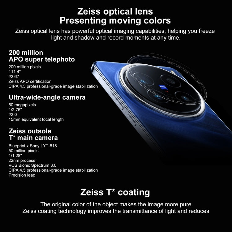 Vivo X200 Pro, 16GB + 1TB, 50MP Triple Cámara, 5G