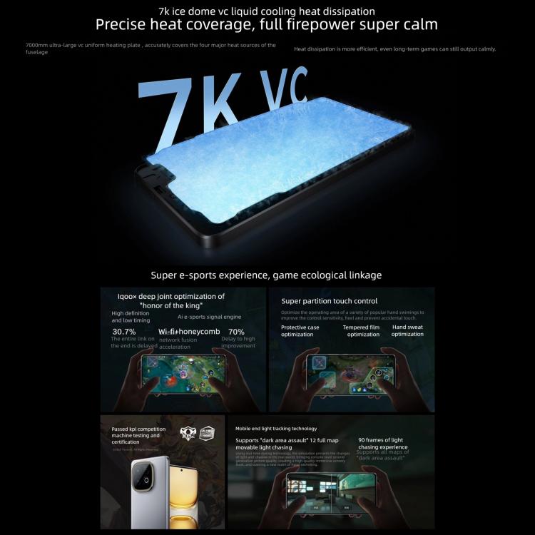 Vivo iQOO Z10 Turbo Plus 16GB 512GB 5G D9400 8000mAh