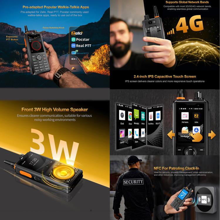 Uniwa F41 Teléfono Robusto 1GB+8GB 4G Batería 4600 mAh by UNIWA