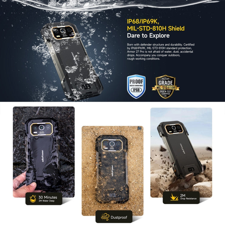 Ulefone Armor 27 Pro Teléfono 12GB+256GB Visión Nocturna by Ulefone