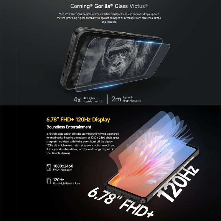 Ulefone Armor 25T Smartphone 6GB+256GB Imagen Térmica Android 14 4G by Ulefone