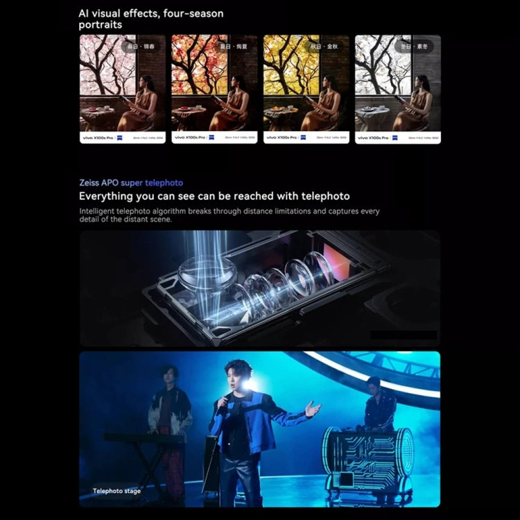 vivo X100s Pro Smartphone 6,78 Pulgadas 16GB+1TB 5G Cámaras Triple