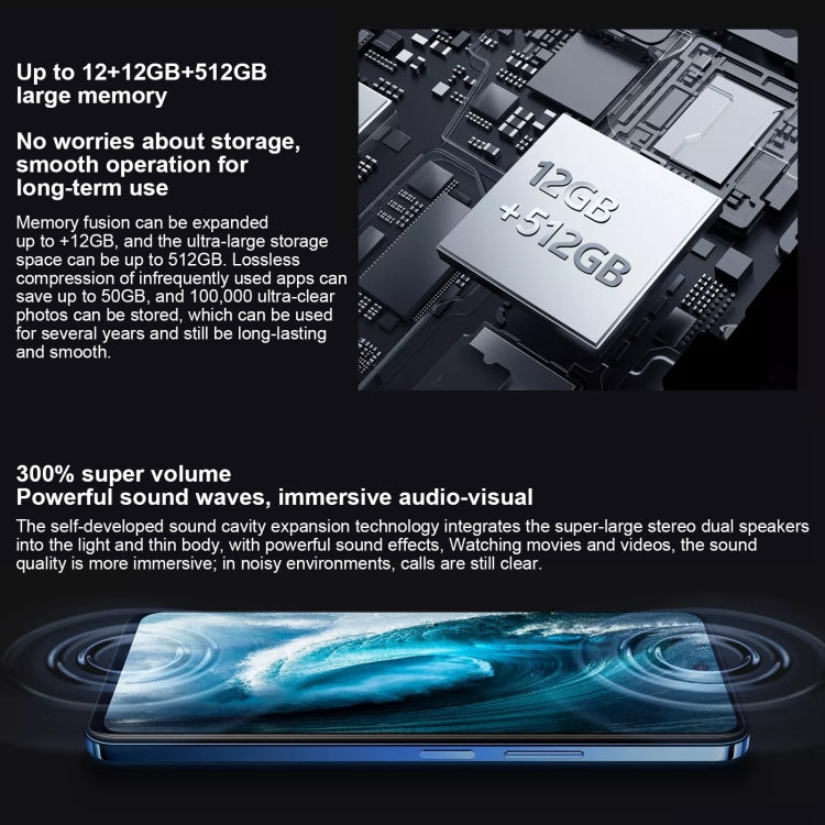 vivo Y200i, Smartphone 5G, 12GB+256GB, Cámara Dual 50MP, Android 14