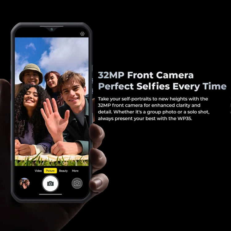 Oukitel WP35 Rugged 8GB+256GB 5G Teléfono Resistente by OUKITEL