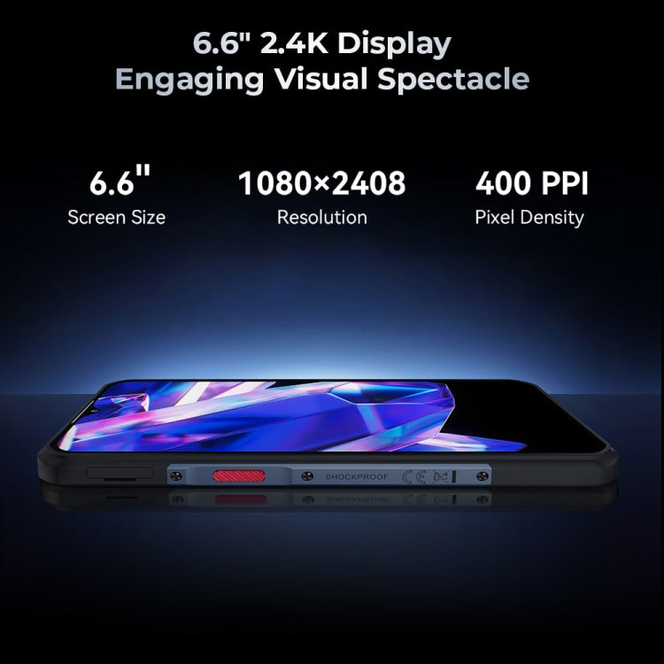 Oukitel WP35 Rugged 8GB+256GB 5G Teléfono Resistente by OUKITEL