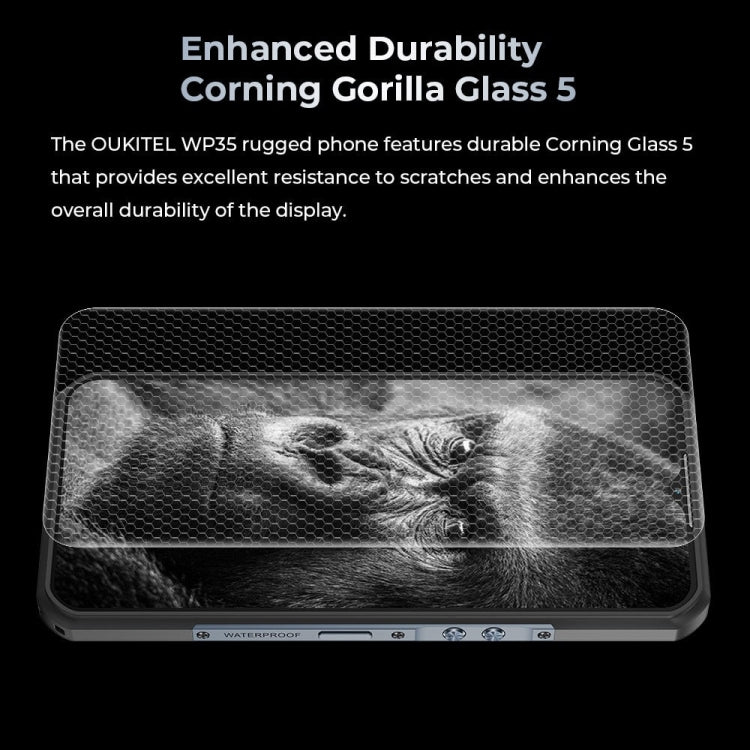 Oukitel WP35 Rugged 8GB+256GB 5G Teléfono Resistente by OUKITEL