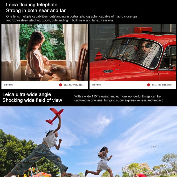 Xiaomi 15, 12GB + 256GB, Smartphone 5G, Snapdragon 8 Elite, 5400mAh