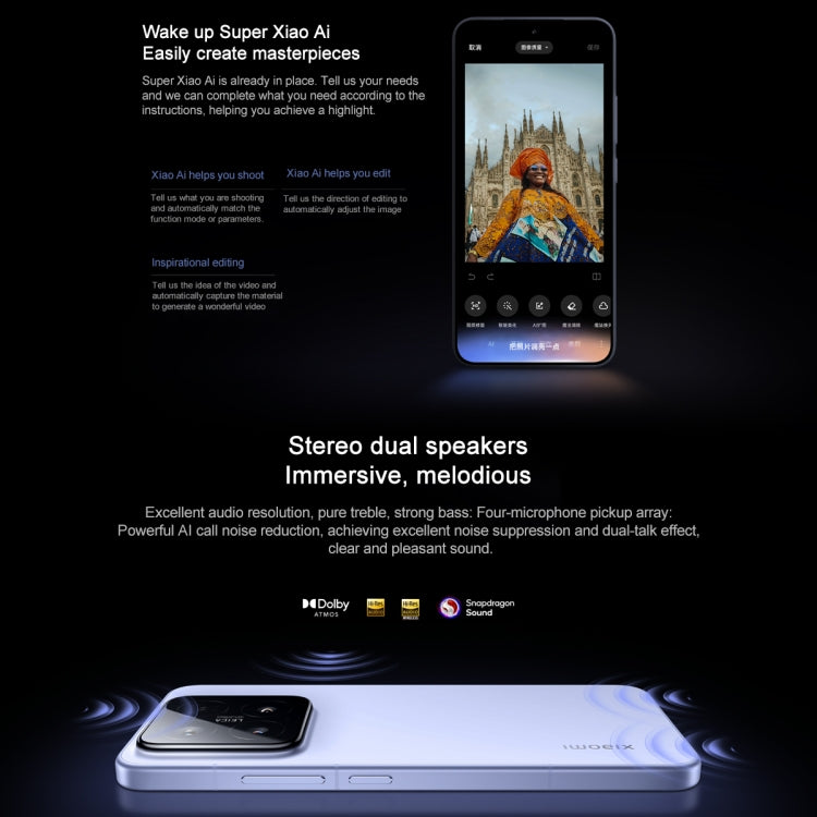 Xiaomi 15, 12GB + 256GB, Smartphone 5G, Snapdragon 8 Elite, 5400mAh