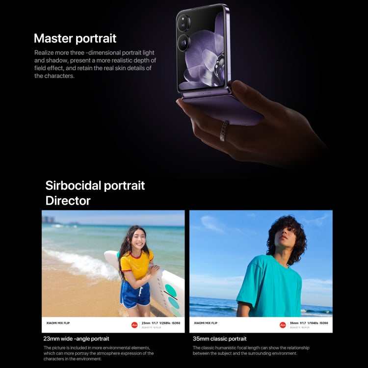 Xiaomi MIX Flip 12GB+256GB Smartphone 5G Snapdragon 8 Gen 3