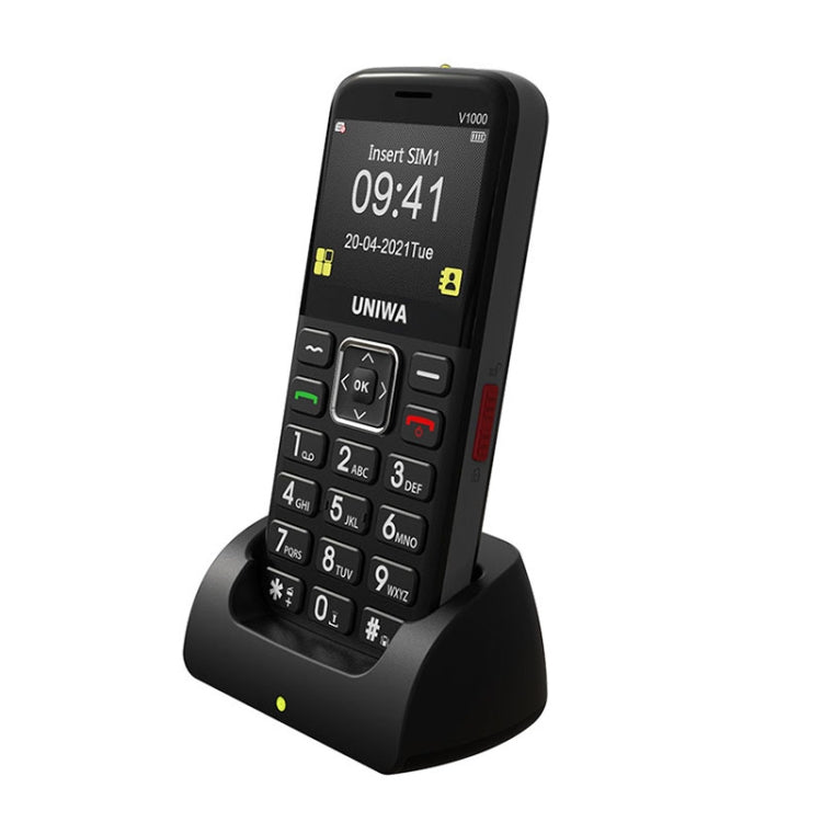 UNIWA V1000 4G Anciano Teléfono Móvil