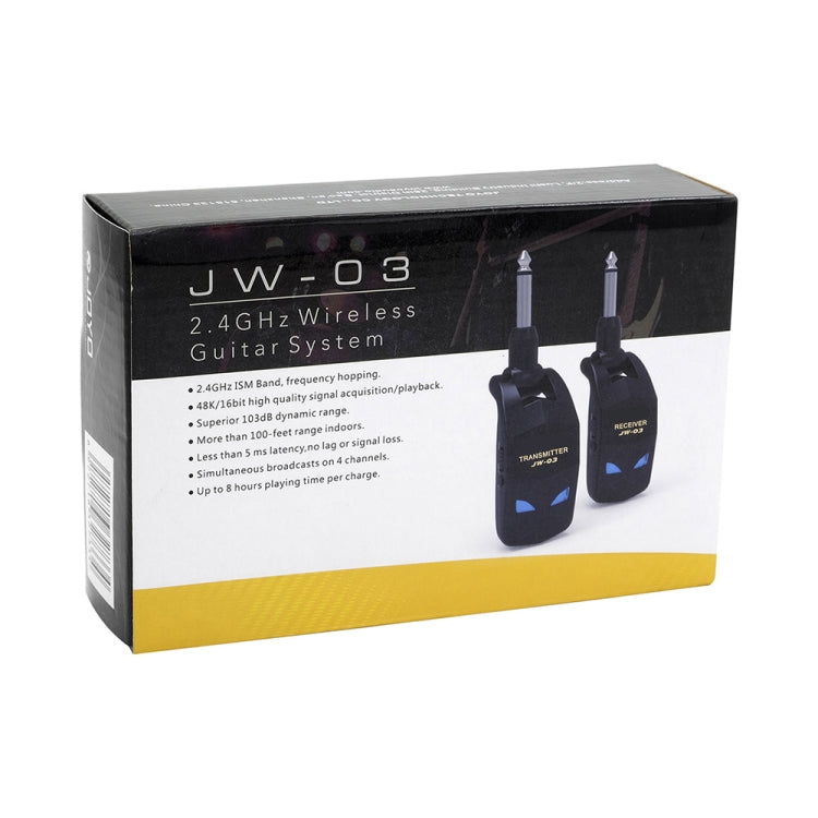 JOYO JW-03 Transmisor Guitarra Inalámbrico 2.4G Latencia Baja