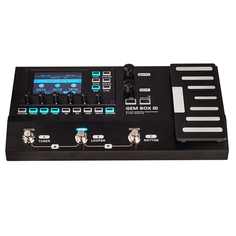JOYO GEMBOX3 Efector Guitarra Acústica Eléctrica Con Pedal