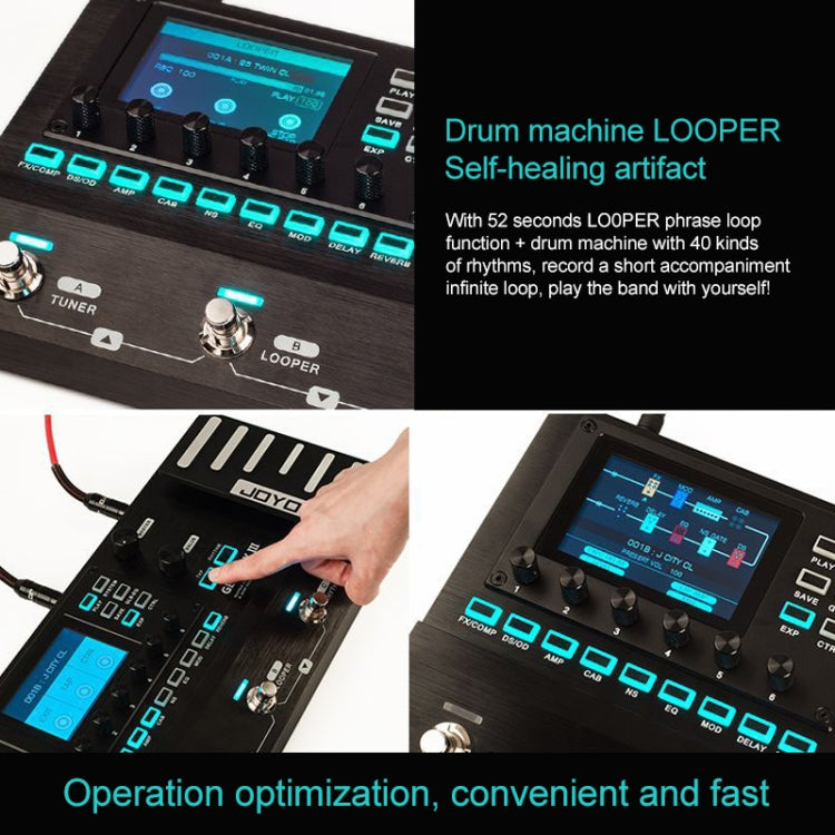 JOYO GEMBOX3 Efector Guitarra Acústica Eléctrica Con Pedal