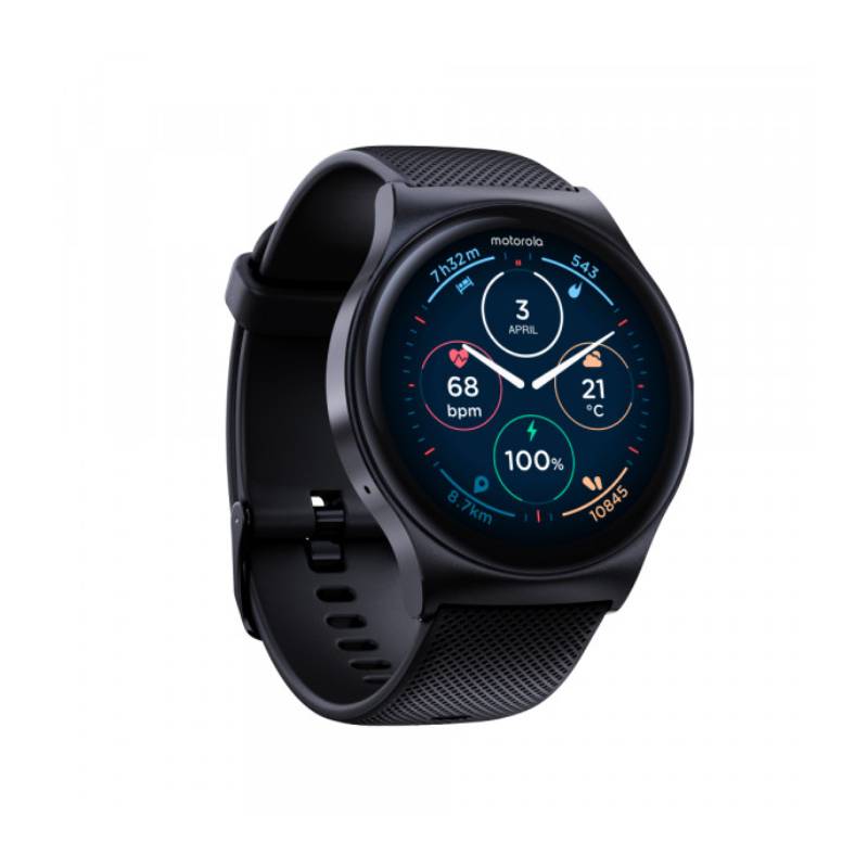 Motorola Moto Watch 120 Reloj Inteligente con Monitoreo de Salud y Bluetooth 5.0
