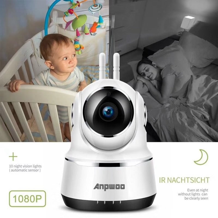 Anpwoo Guardian Cámara IP 1080P WiFi Detección Movimiento