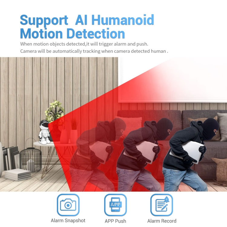 Escam PT205 Cámara IP WiFi HD 1080P Detección De Movimiento