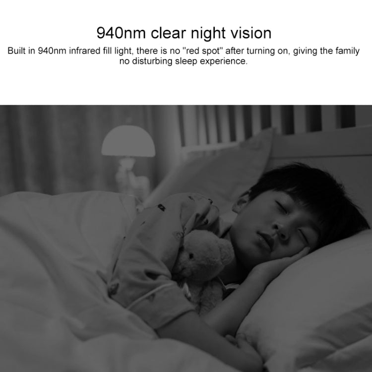 Xiaomi Cámara Inteligente 2K Standard Edition, Visión Nocturna y Detección AI