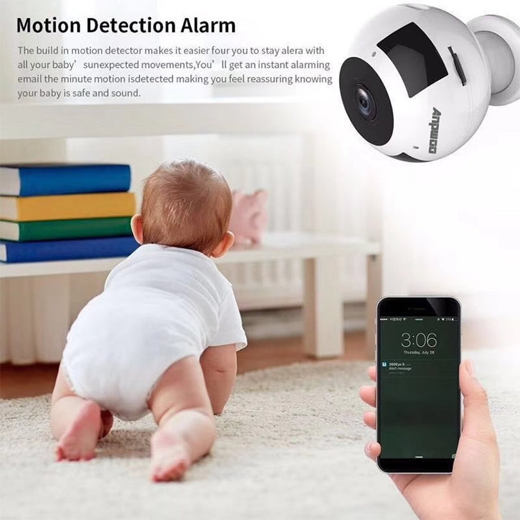 Anpwoo MN003 Cámara IP Panorámica 360 Grados WiFi 64GB