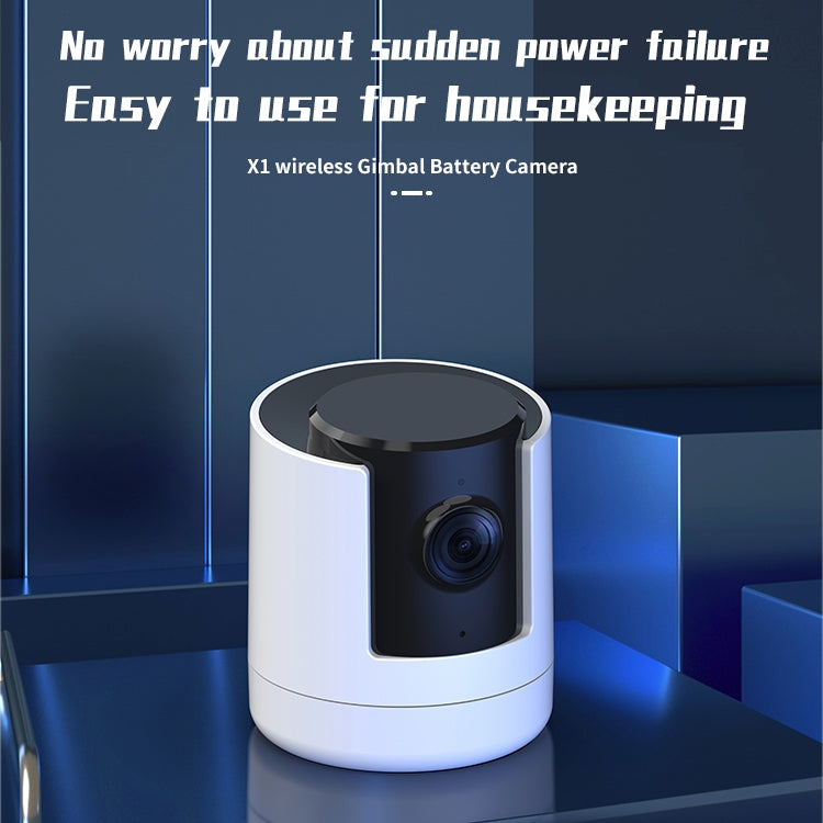 CAMSOY X1 Cámara Interior Pan Tilt Bidireccional WiFi