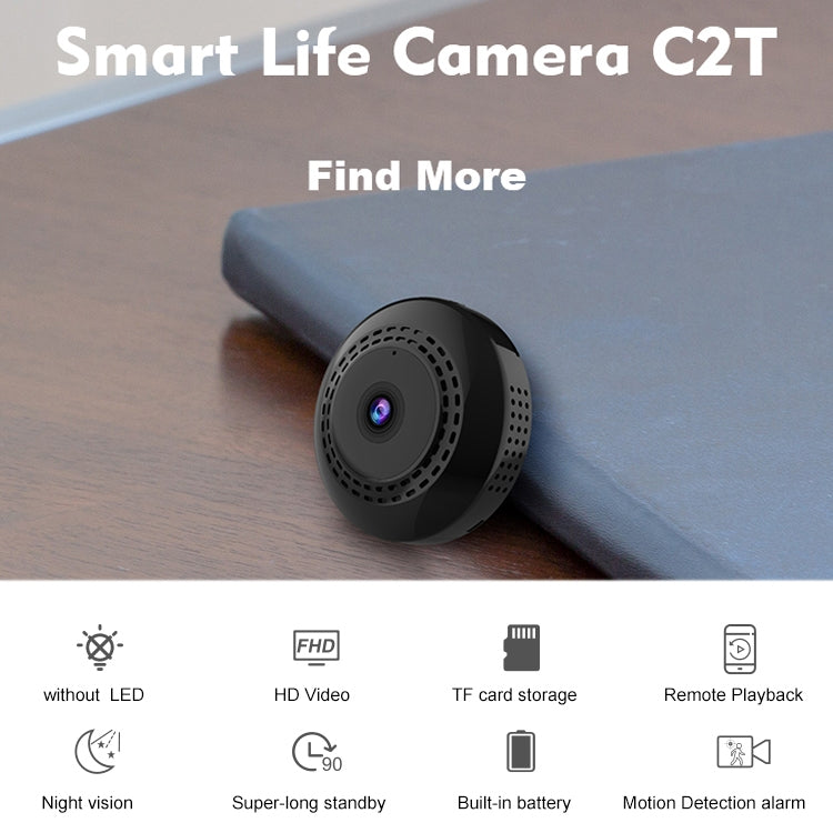Camsoy C2T Cámara de Acción Gran Angular WiFi 1080P