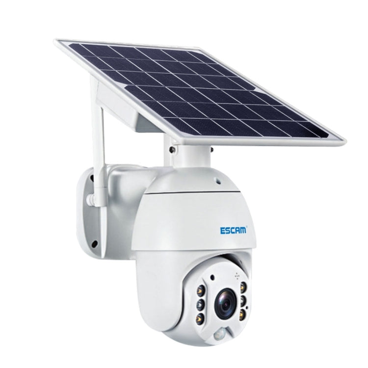 ESCAM QF280 Cámara IP PT Solar Panel Integrado WiFi IP66 Exterior