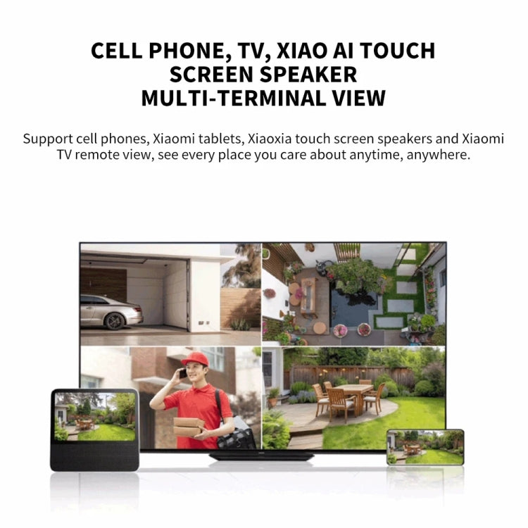 Xiaomi CW700S Cámara WiFi 4MP Visión Nocturna IP66