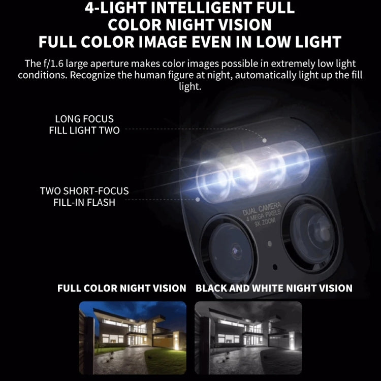 Xiaomi CW700S Cámara WiFi 4MP Visión Nocturna IP66