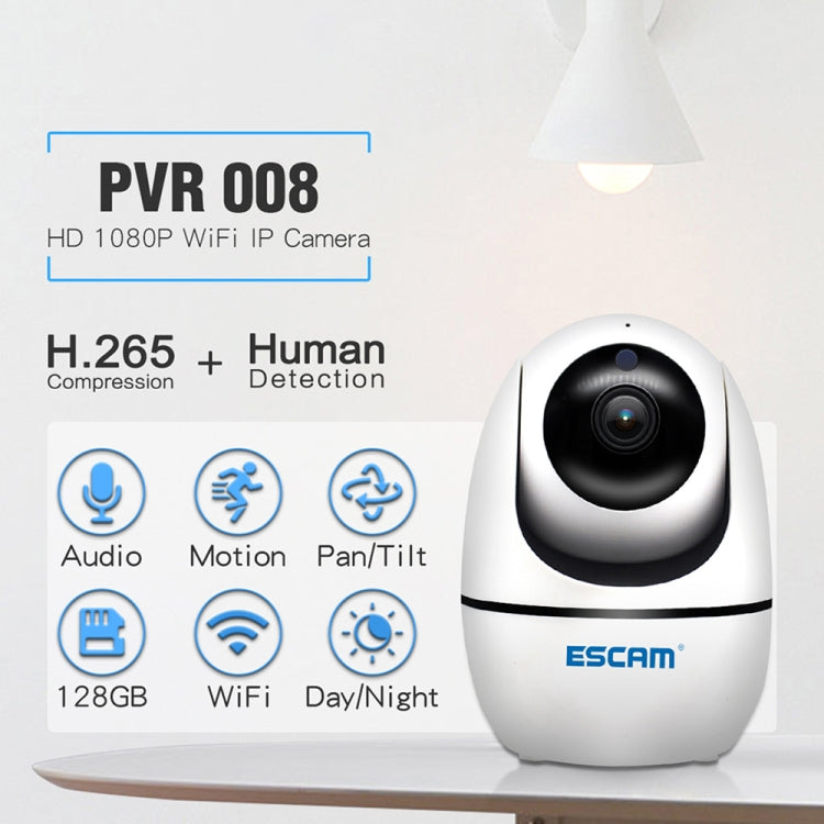 Escam PVR008 Cámara IP WiFi Detección de Movimiento
