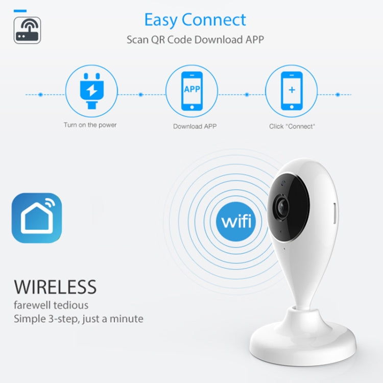 Neo NIP-55AI Cámara IP WiFi Interior Visión Nocturna Inalámbrica