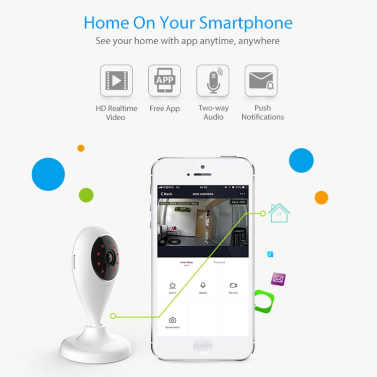 Neo NIP-55AI Cámara IP WiFi Interior Visión Nocturna Inalámbrica