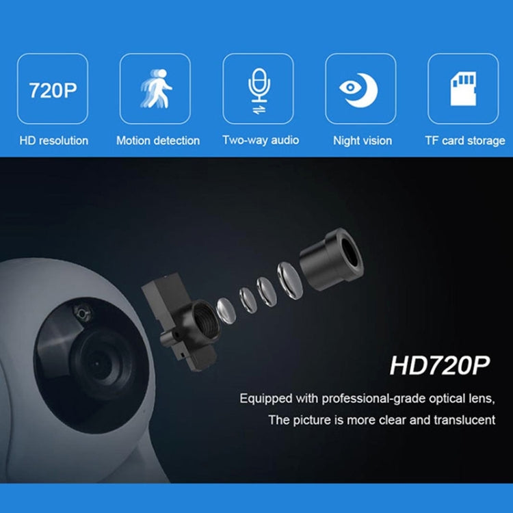 Anpwoo YT002W Cámara WiFi Inteligente Visión Nocturna