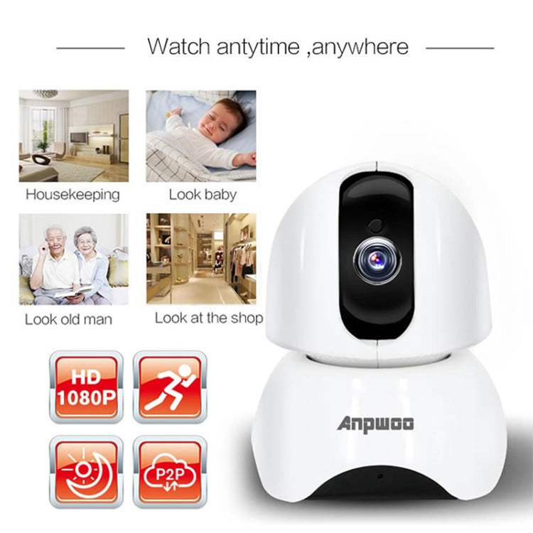 Anpwoo-YT003 Cámara 1080P WiFi Visión Nocturna 2MP UE