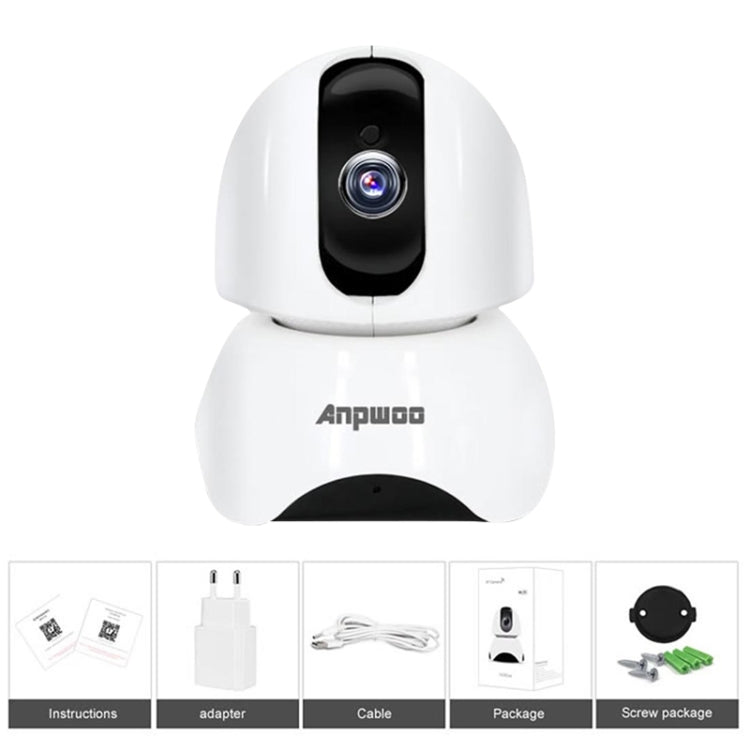 Anpwoo-YT003 Cámara 1080P WiFi Visión Nocturna 2MP UE