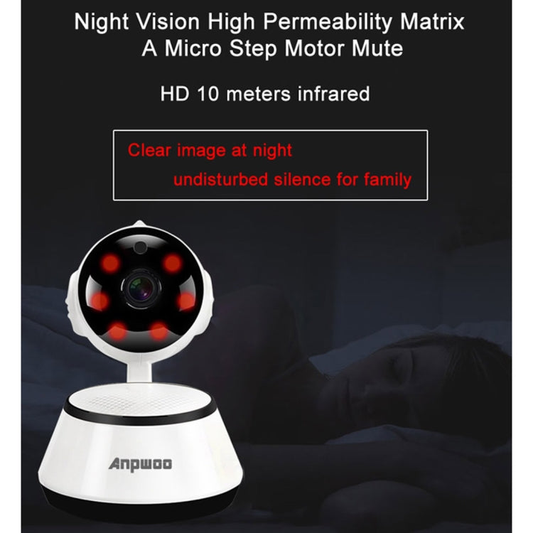 Anpwoo YT001 Cámara IP 720P HD WiFi Detección Movimiento