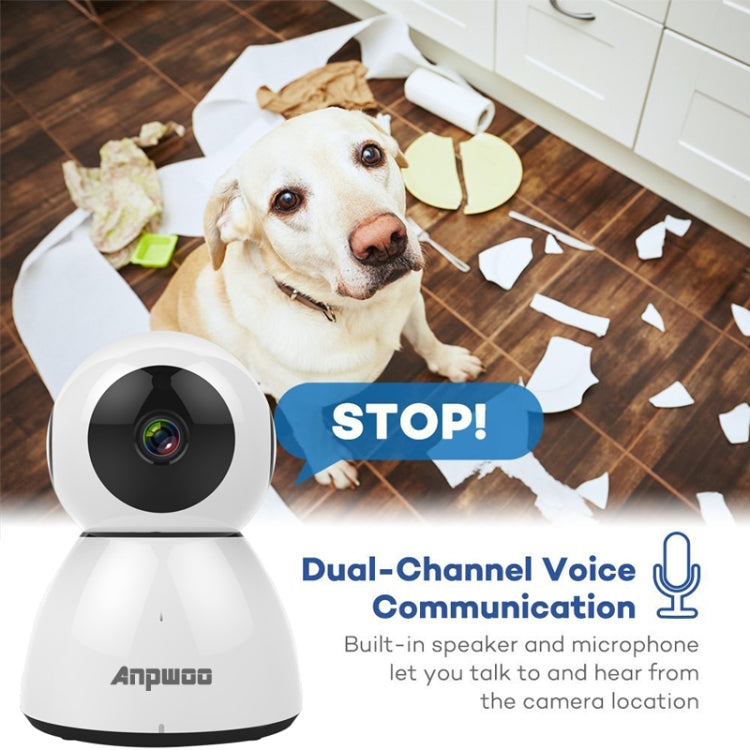 Anpwoo Snowman Cámara IP 1080P WiFi Detección de Movimiento