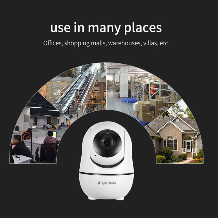 Anpwoo YT008 Cámara IP 720P WiFi Visión Nocturna IR