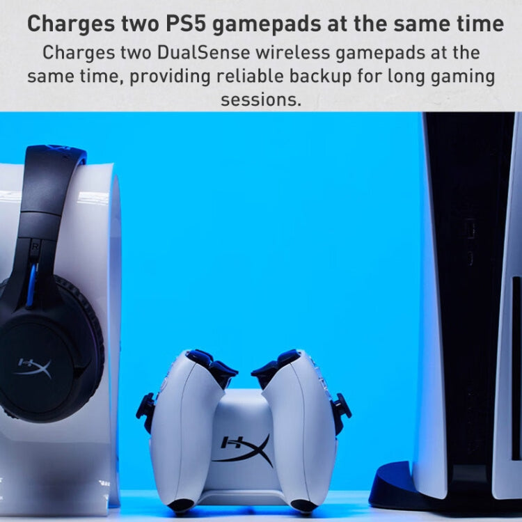 HyperX Gemini PS5 Base De Carga Para Dos Mandos USB-C