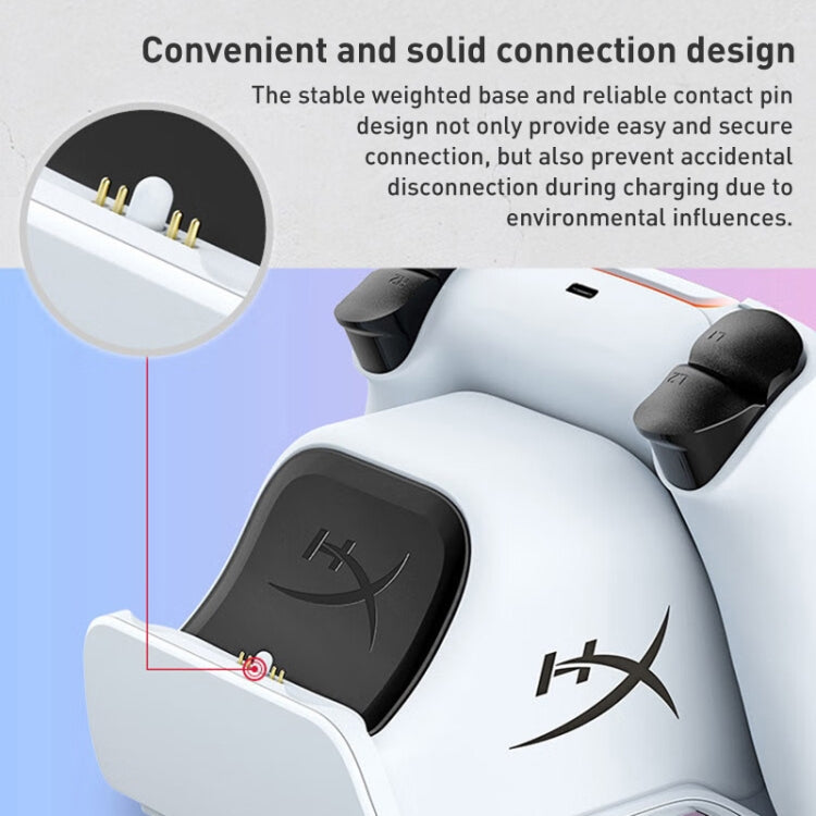 HyperX Gemini PS5 Base De Carga Para Dos Mandos USB-C