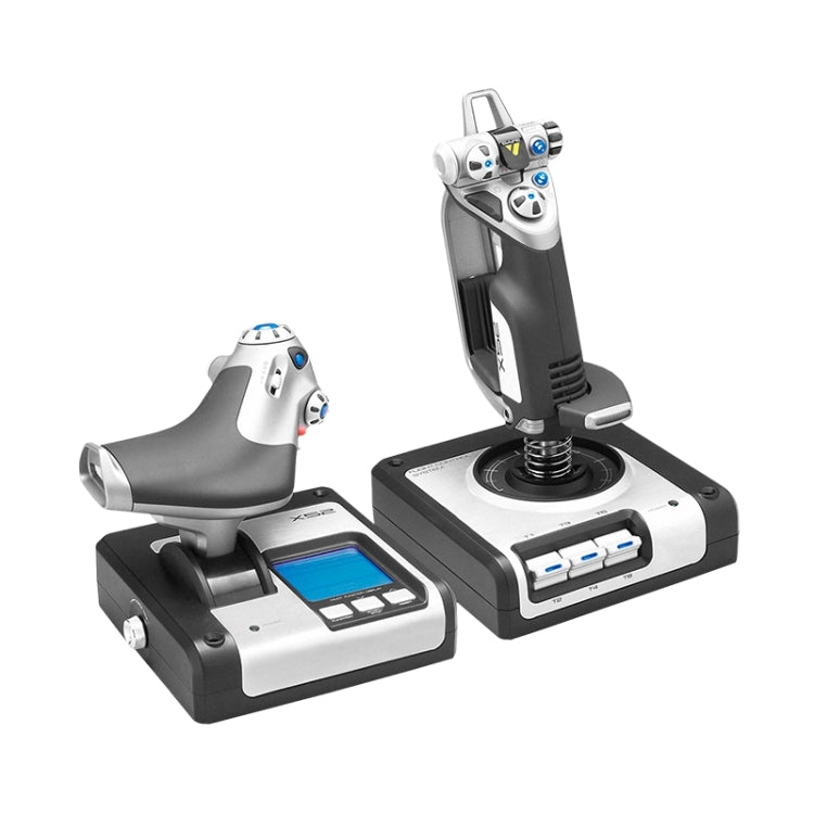 Logitech G Saitek X52 Flight Control System Pantalla LCD