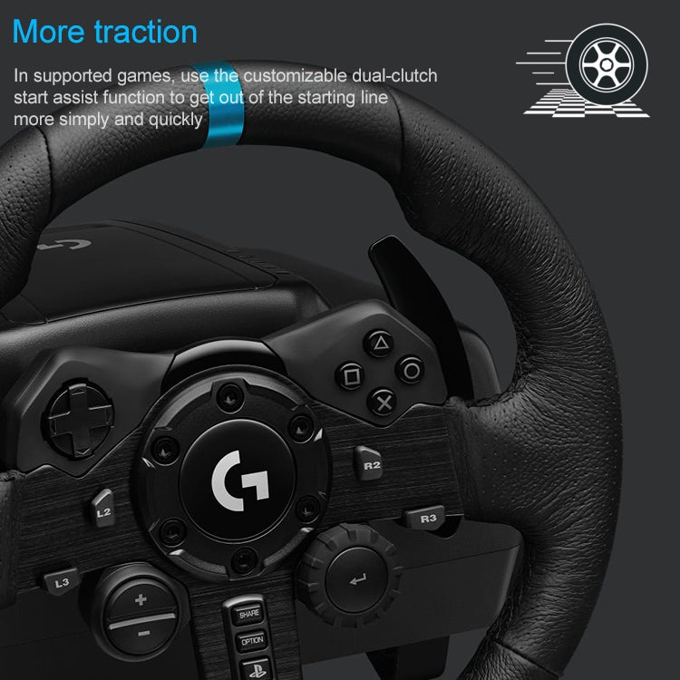 Logitech G923 Palanca De Cambio Para Volante PS5 PS4 PC Con Fuerza