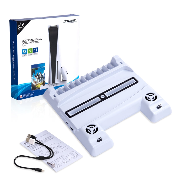 DOBE TP5-0593 Soporte PS5 Almacenamiento Discos Ventilación