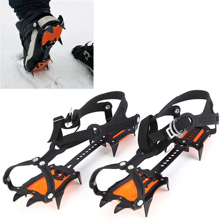 Aotu AT8701 Crampones para Nieve 10 Dientes Pinza de Hielo