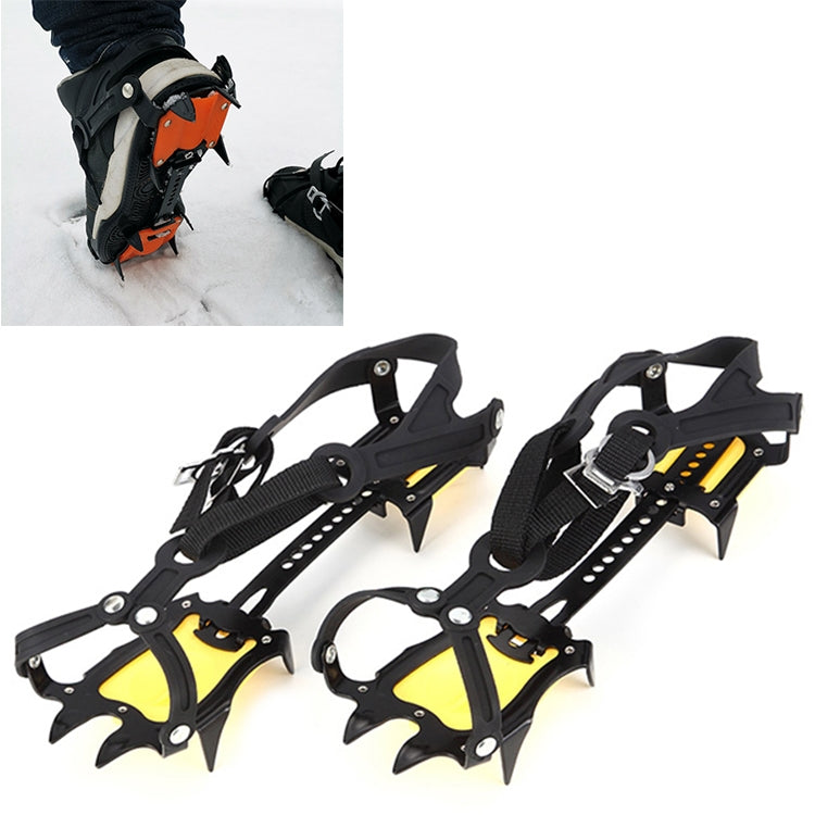 Aotu AT8701 Crampones para Nieve 10 Dientes Pinza de Hielo