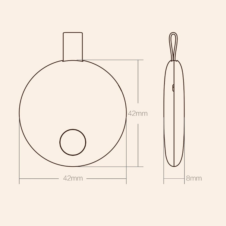 Xiaomi Ranres Dispositivo Antipérdida Bidireccional 15m