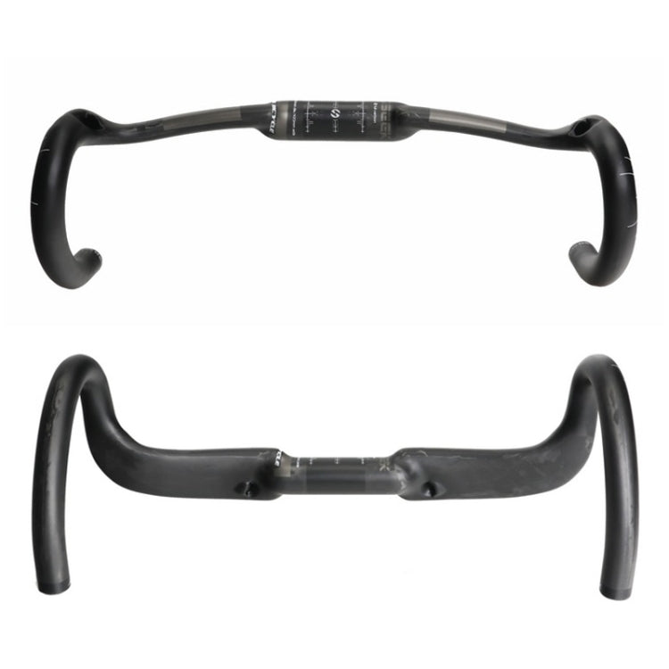 TOSEEK UD Manillar Carretera Fibra De Carbono 440mm