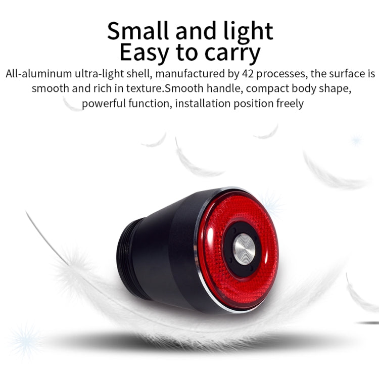 Antusi Q5 Luz Trasera Bicicleta Sensor de Freno Inteligente